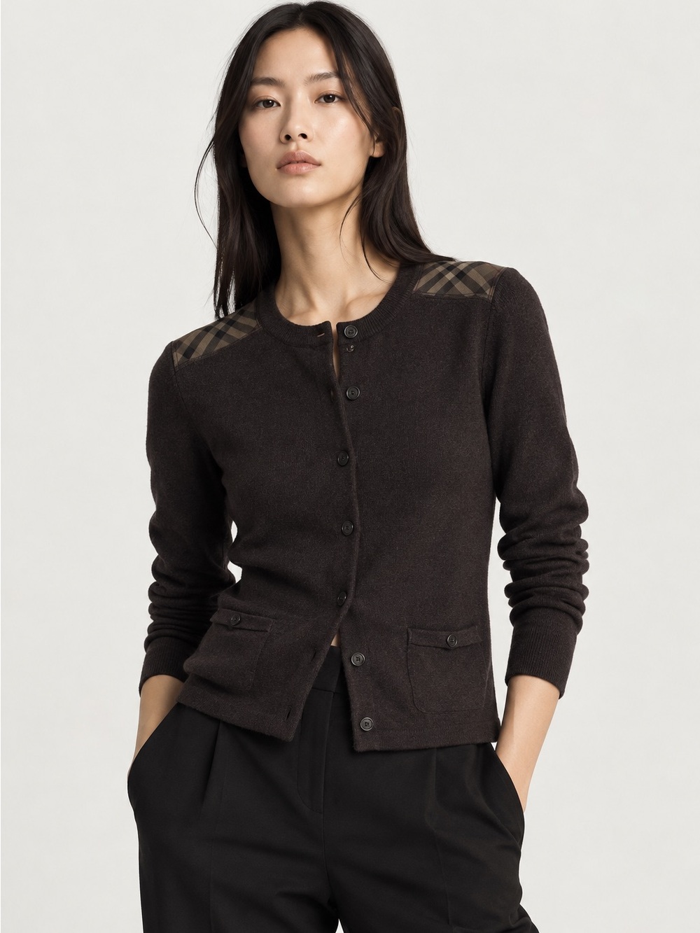 Burberry Merino Wool Cardigan